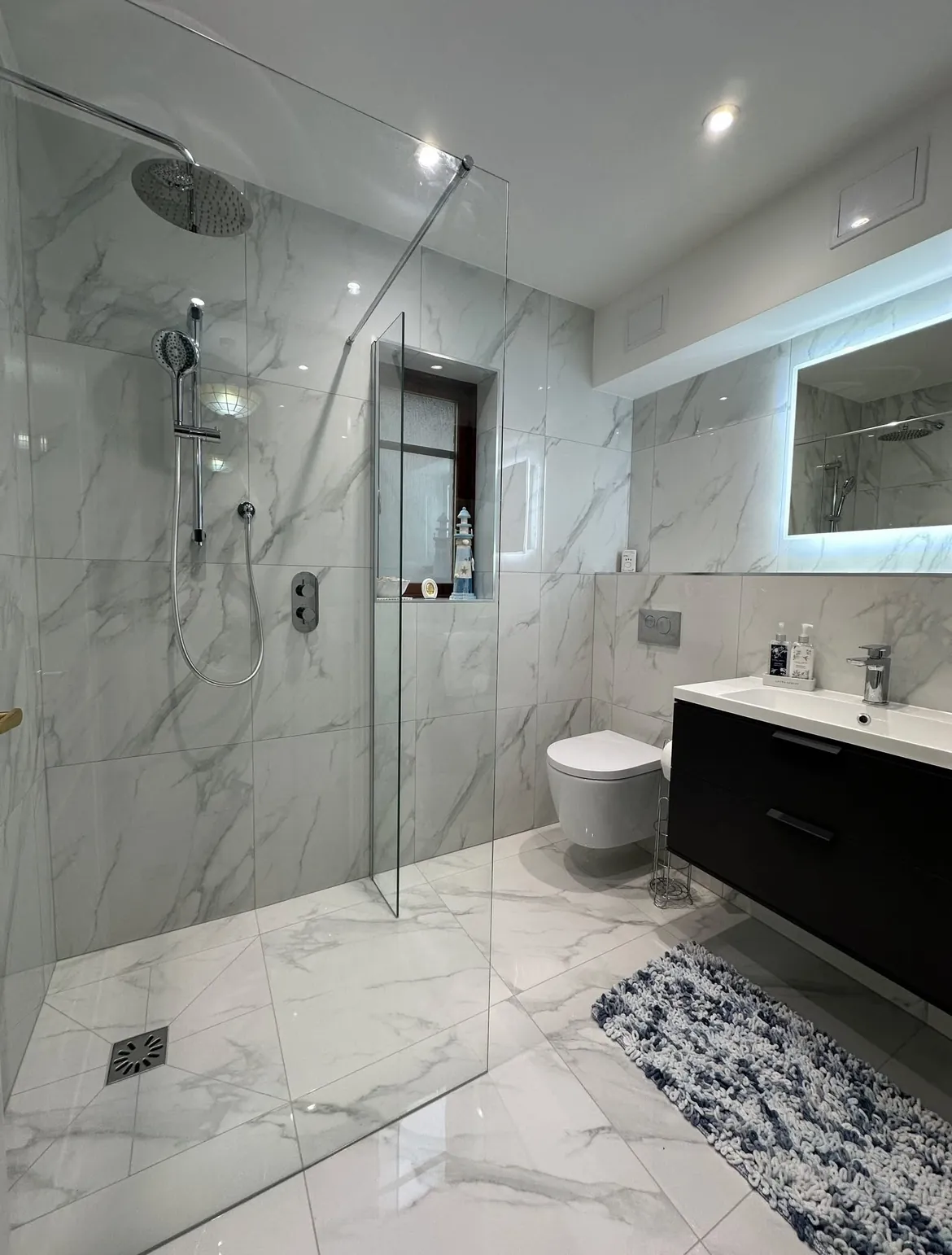 A completed bathroom by Telford Plumbers