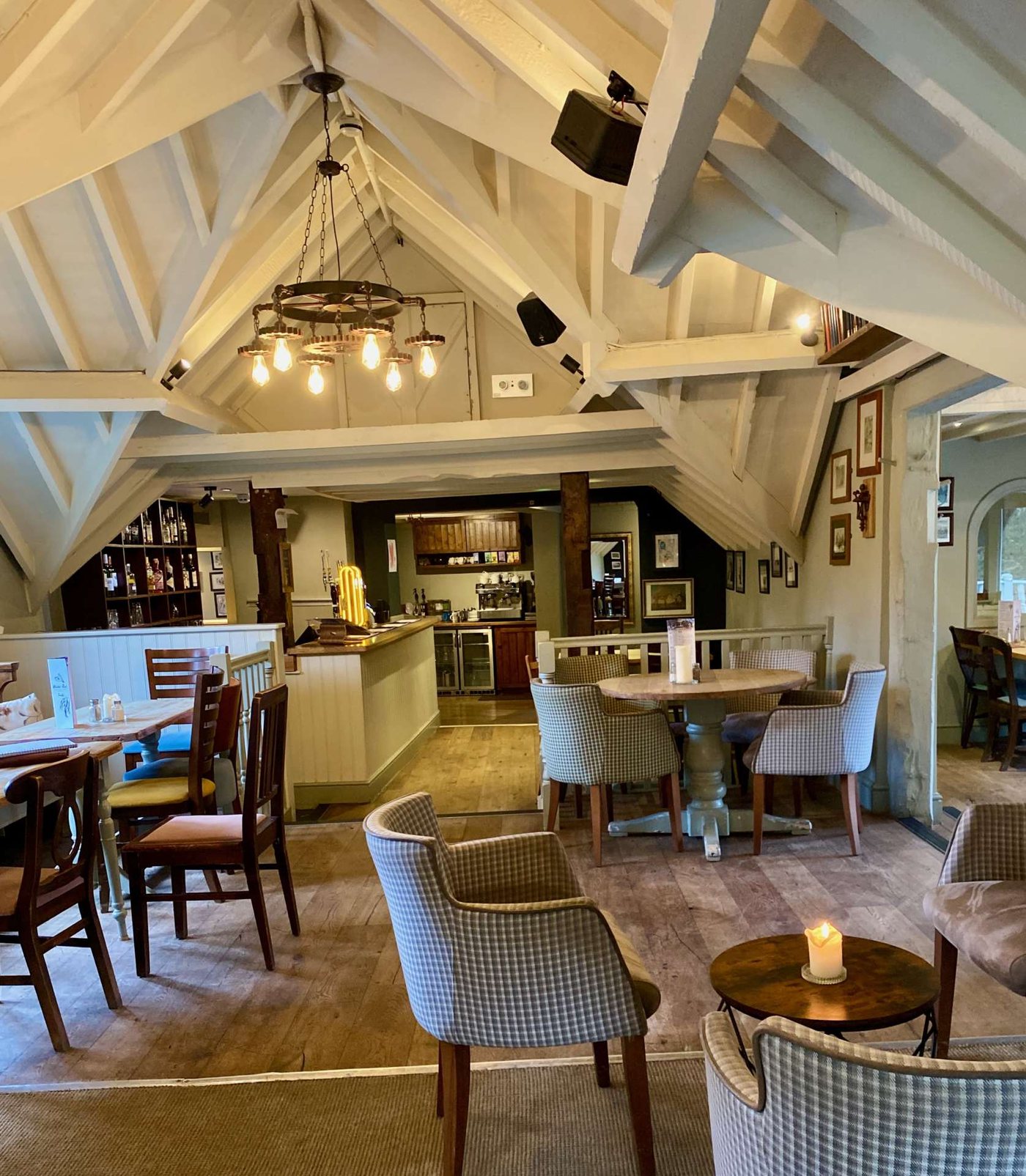 The character-filled bar and snug at The Water Rat